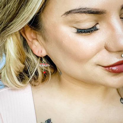 Heart Umbrella Earrings