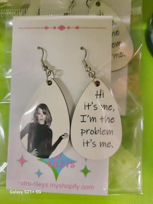 Taylor Swift Tear Drop Earrings