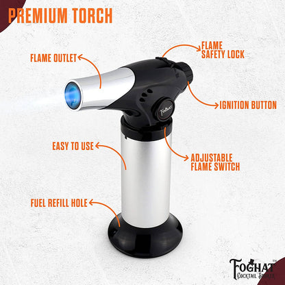 Foghat™ Culinary Smoking Torch Parts