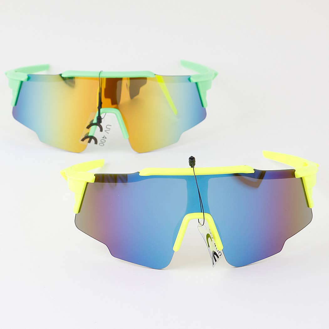 Children's Curved Shield Sunglasses