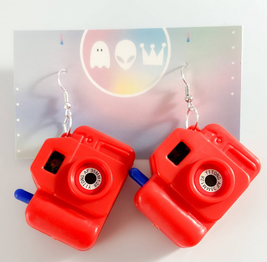 Viewfinder Camera Earrings