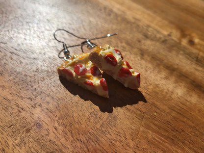 Pepperoni Pizza Earrings