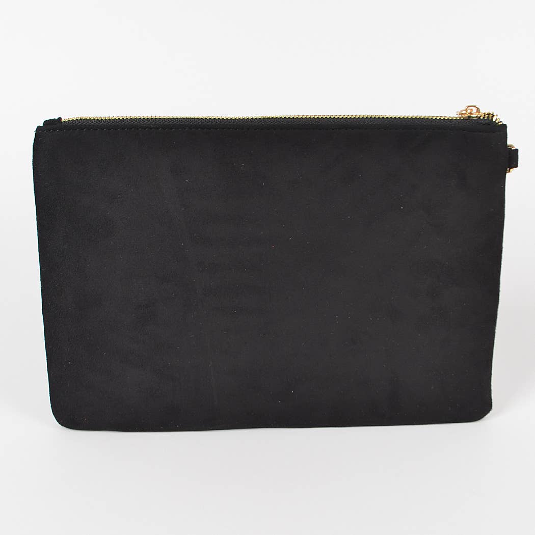 Quilted Bandana Pouch Black Back