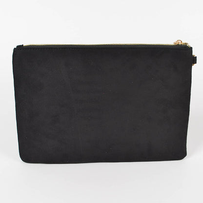 Quilted Bandana Pouch Black Back