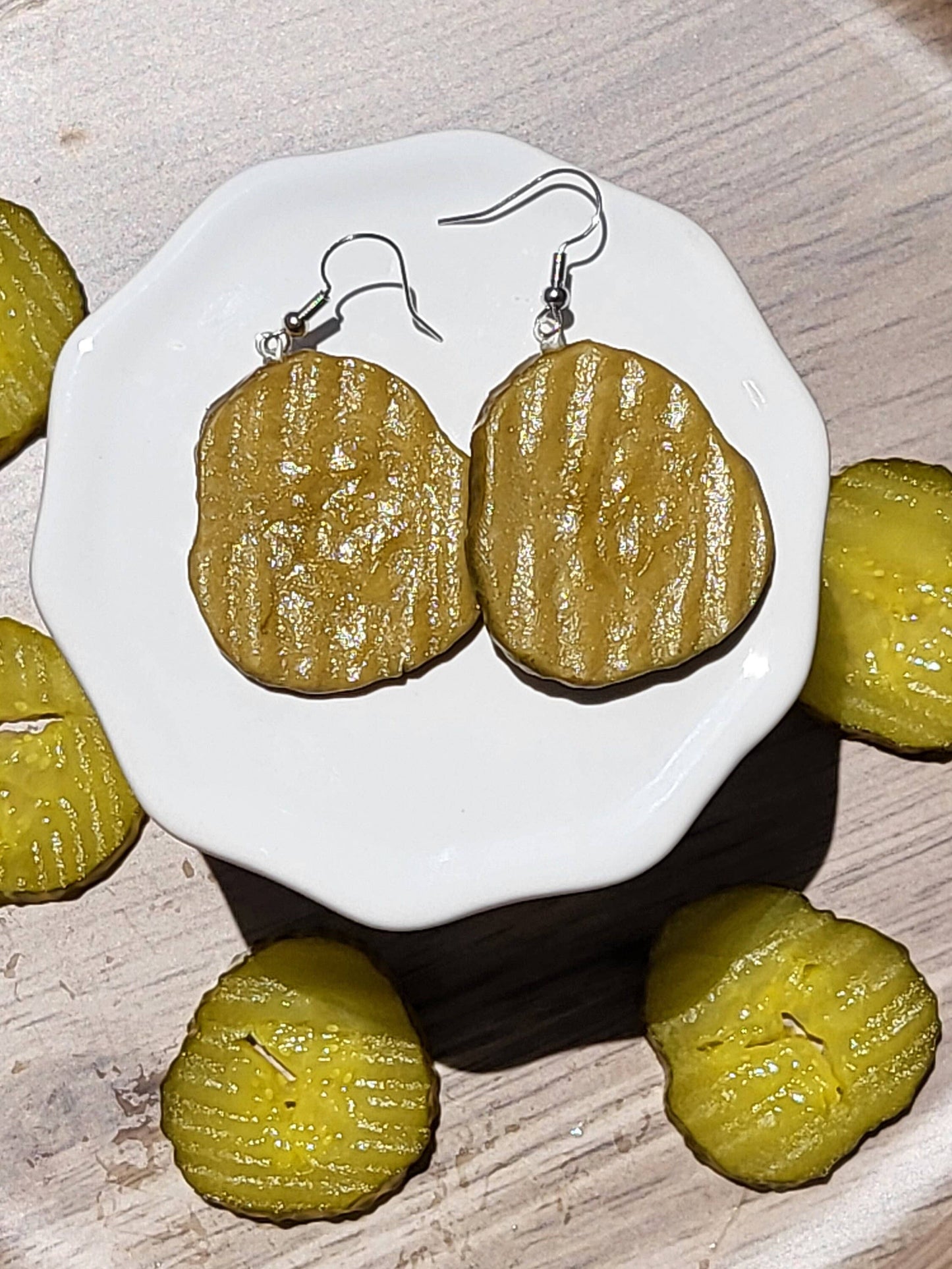 Pickle Earrings