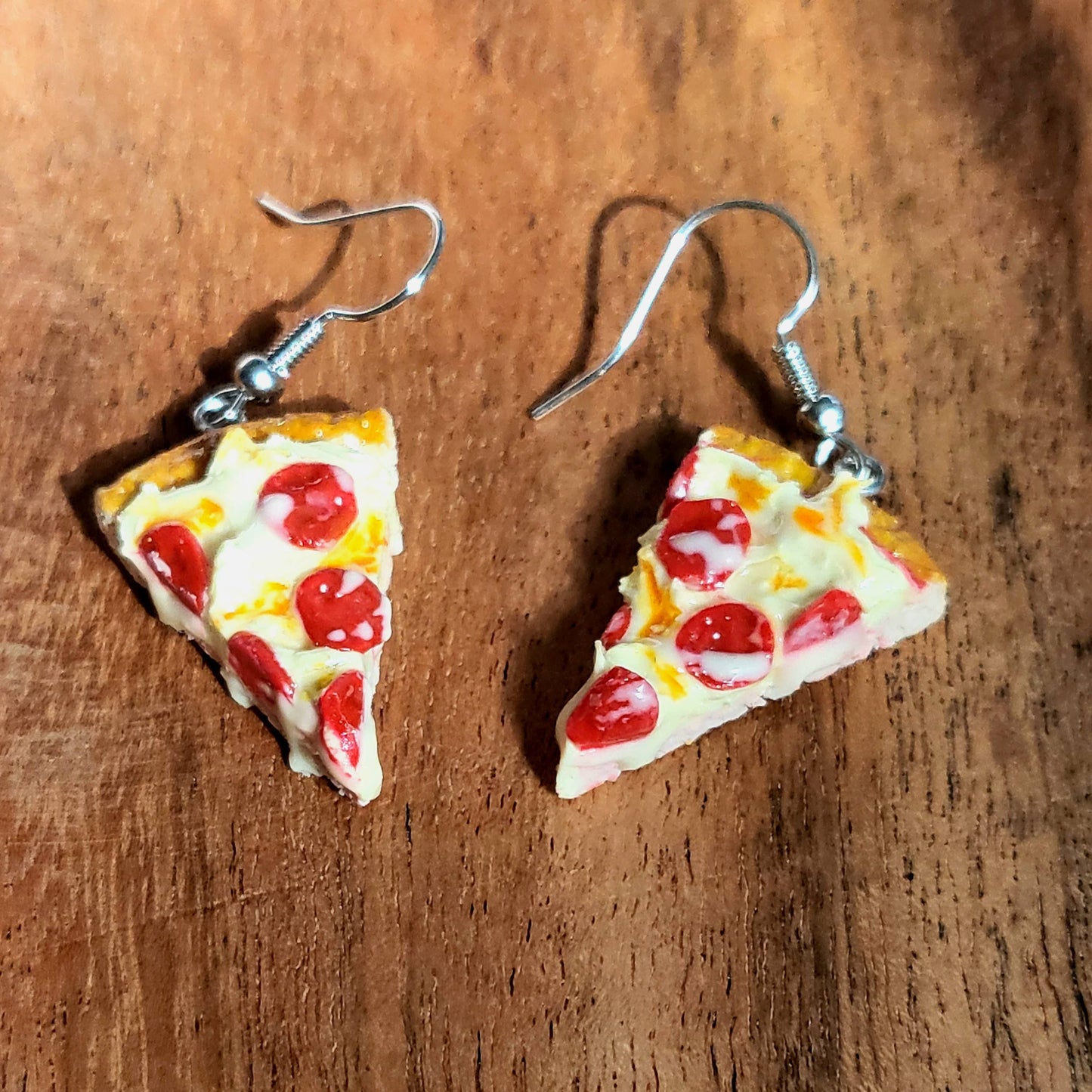 Pepperoni Pizza Earrings