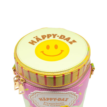 Happy Daz Ice Cream Tub Purse Top