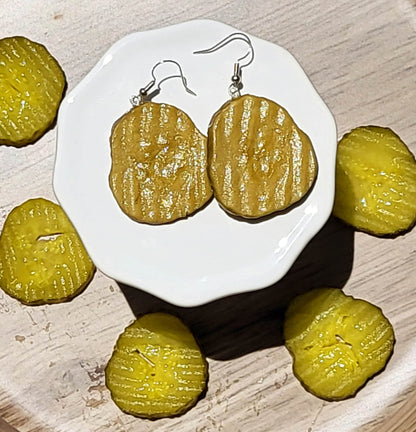 Pickle Earrings