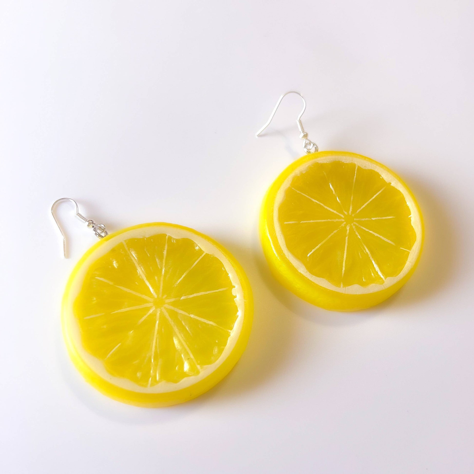 Lemon Slice Earrings Side