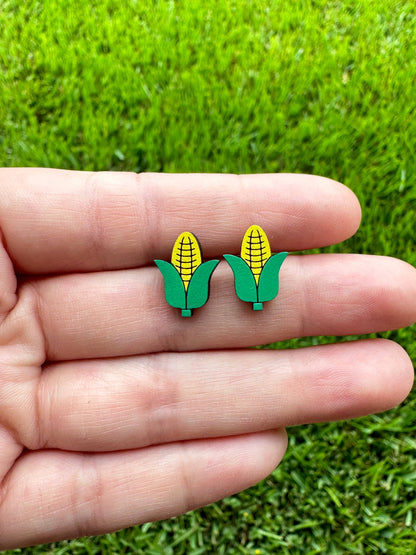 Corn Stud Earrings