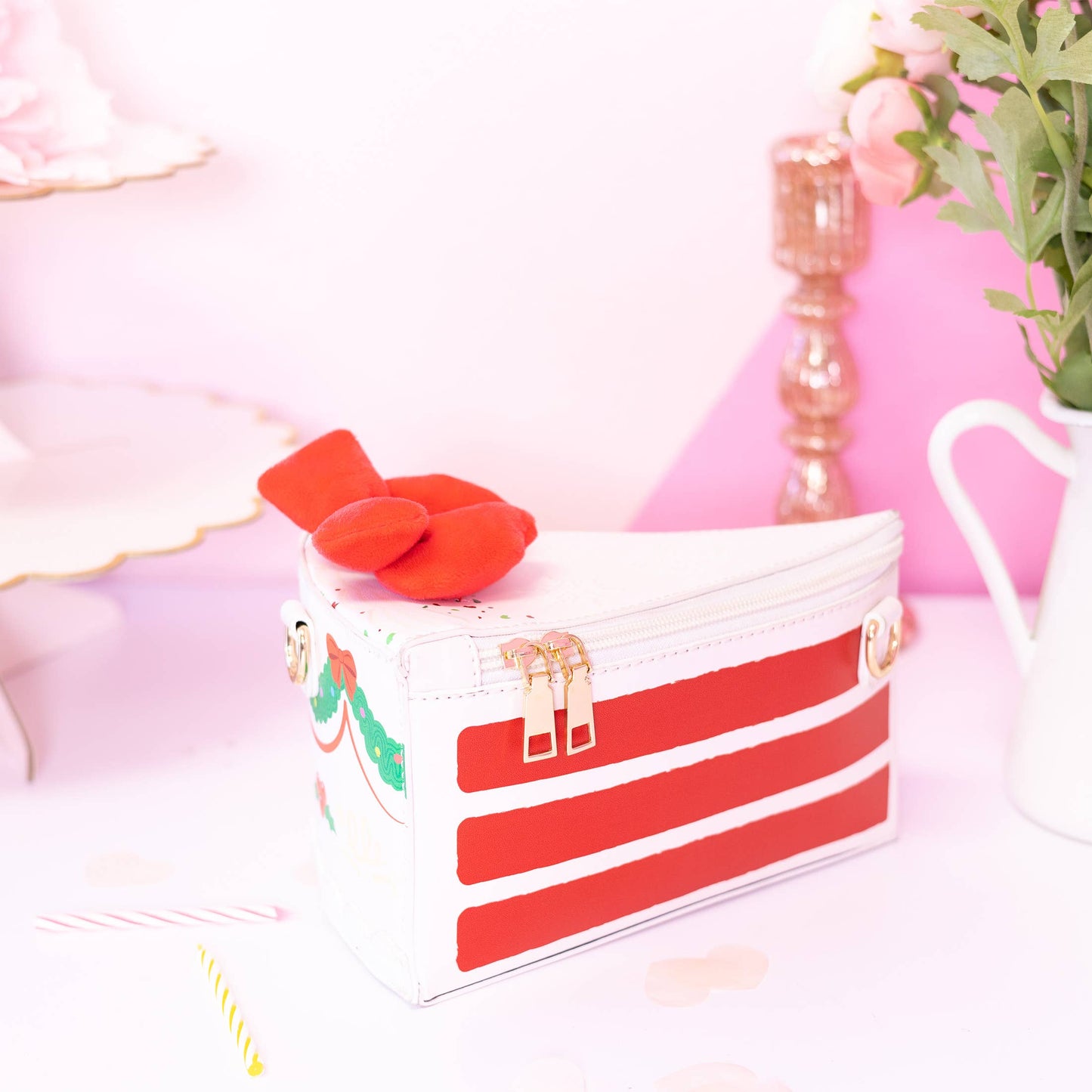 Piece of Cake Christmas Purse Side