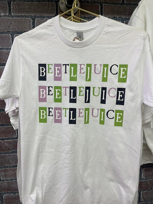 Beetlejuice White TShirt