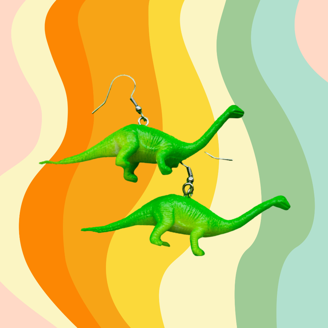 Dinosaur Earrings