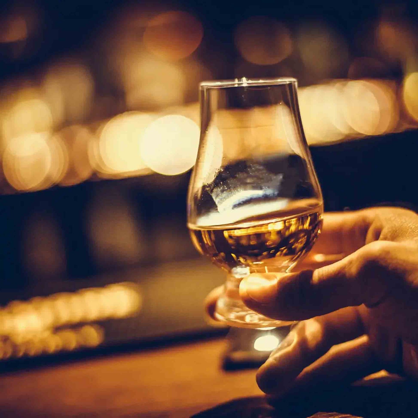 Glencairn Glasses in Hand