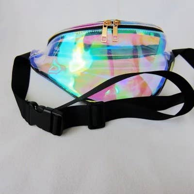 Holographic Clear Fanny Pack