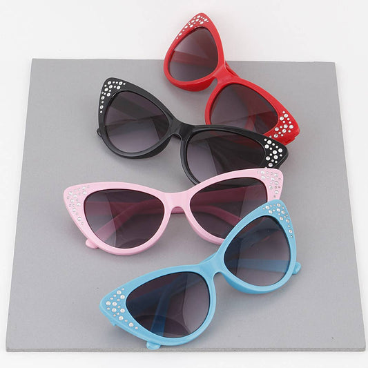 Kids Jeweled Cateye Sunglasses All Colors