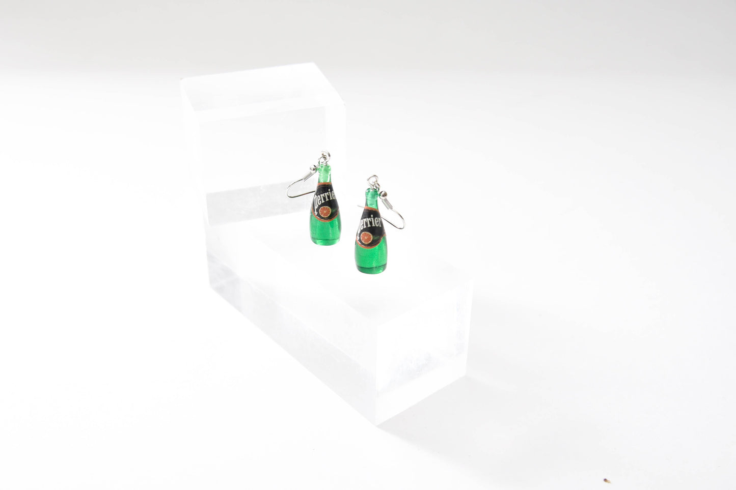 Perrier Bottle Earrings