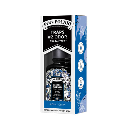 Poo-Pourri Royal Flush Spray In Box Side