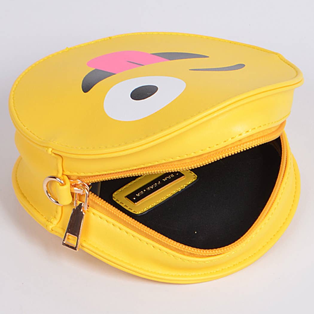 Emoji Purse Open