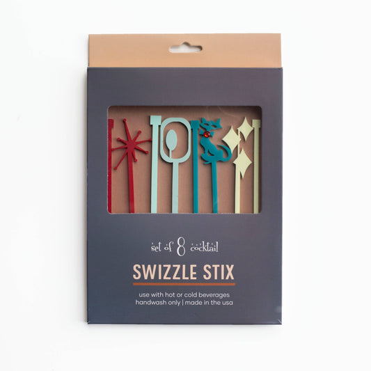 Mid Century Mod Swizzle Stix