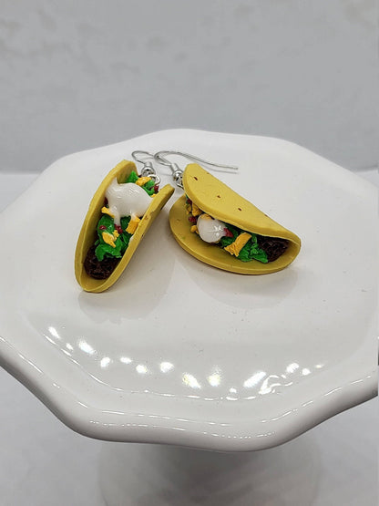 Taco Earrings