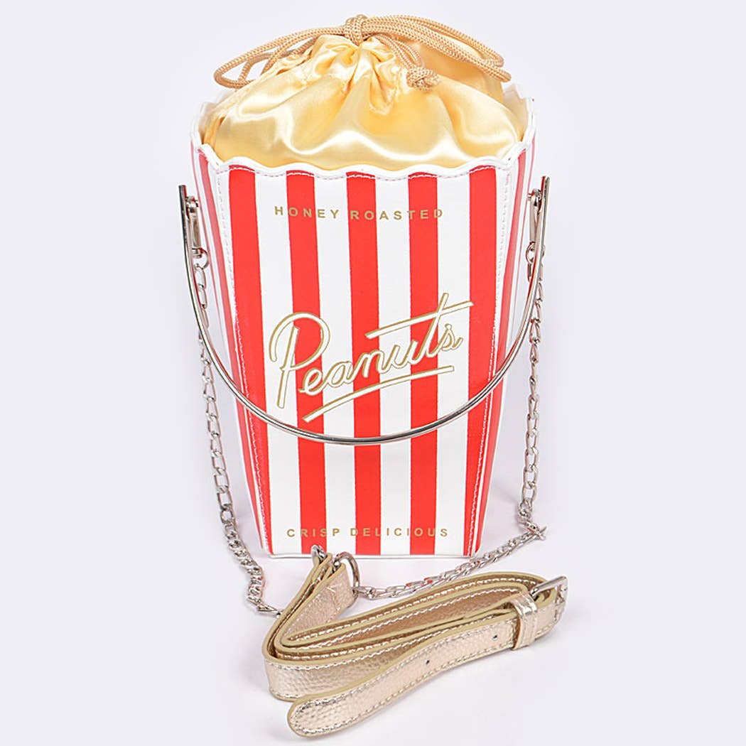 Red Popcorn Bucket Purse