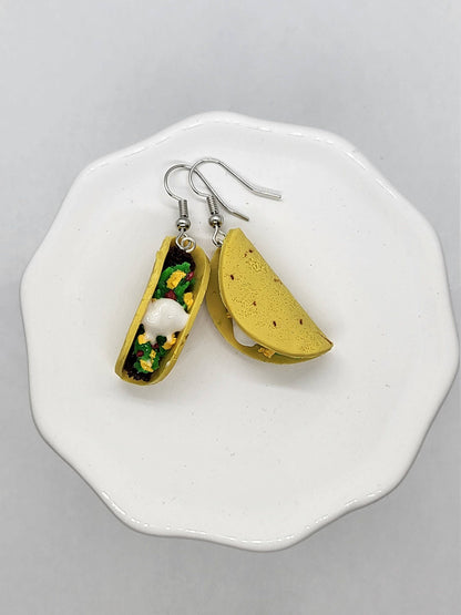 Taco Earrings