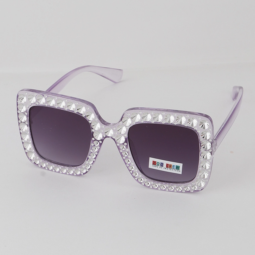 Children's Square Gem Sunglasses