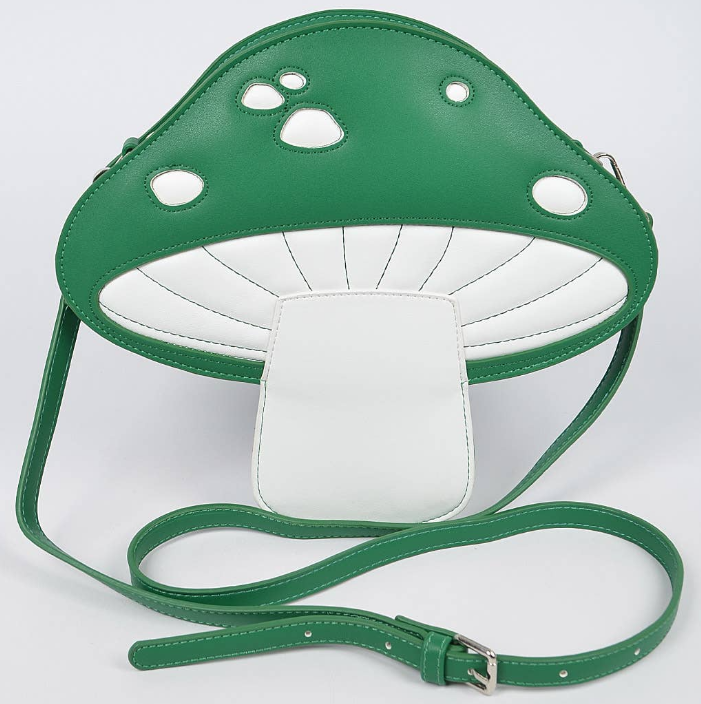 Mushroom Purse Green