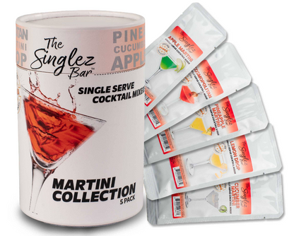 Singlez Bar Collection (5-Pack) Single Serve Mixers