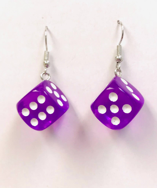 Dice Earrings