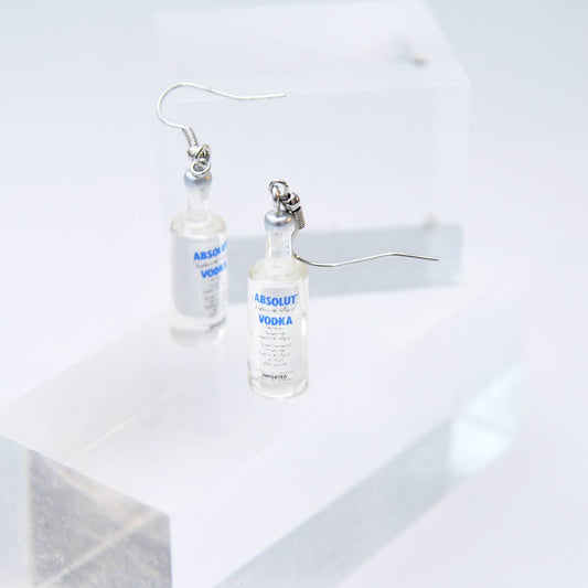 absolut vodka earrings