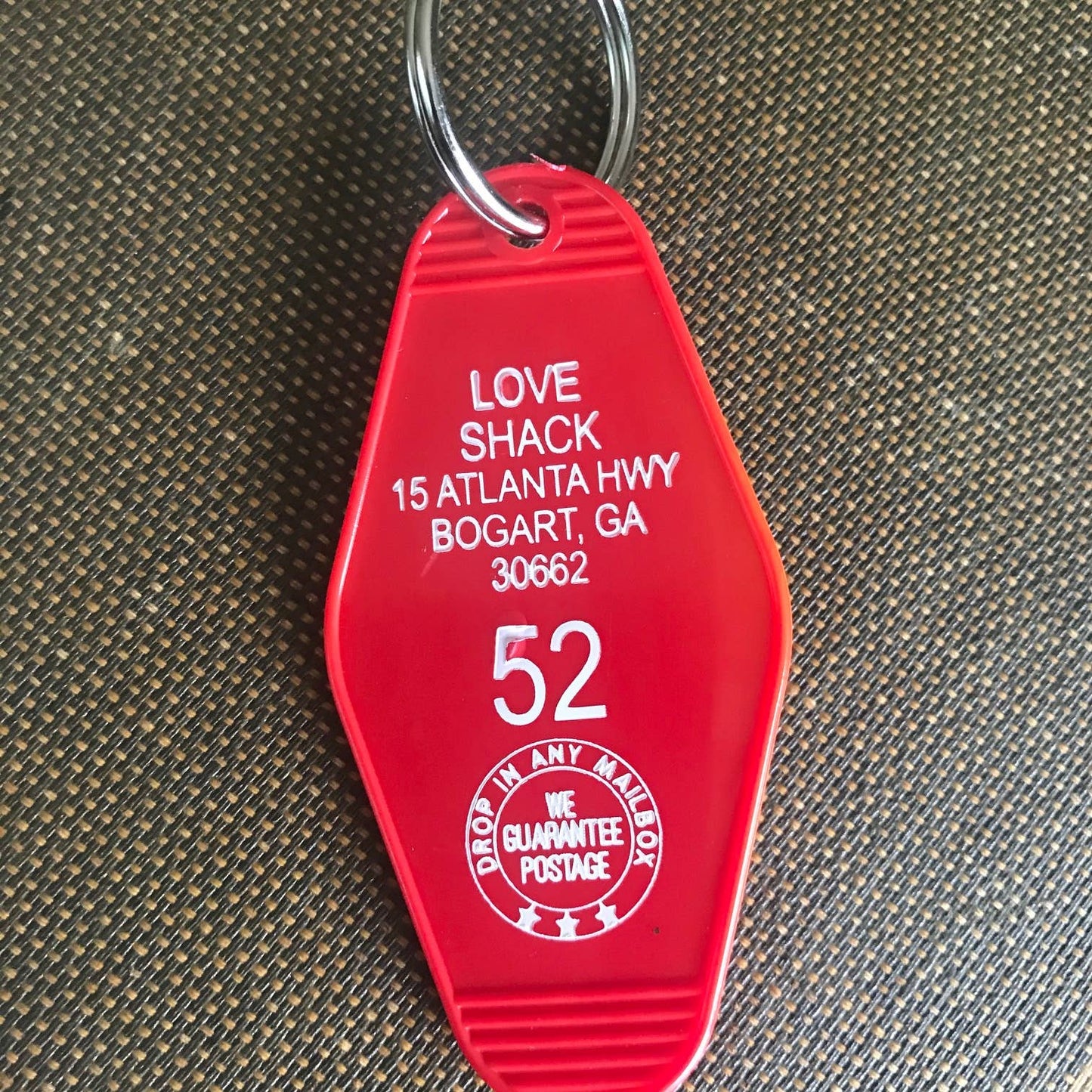 Love Shack Motel Keychain