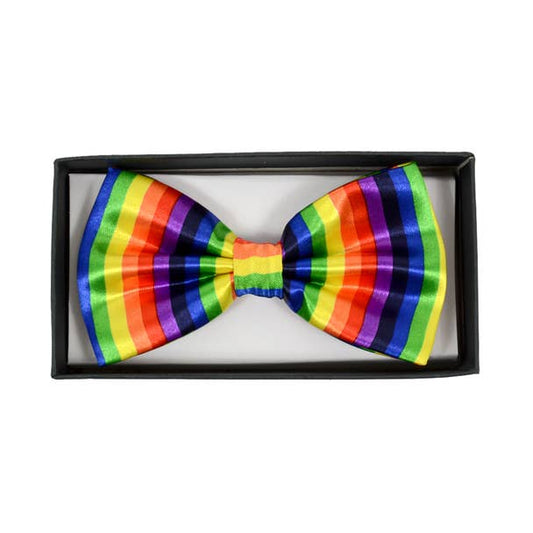 Rainbow Bow Tie