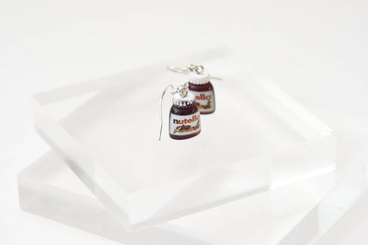 Nutella Inspired Earrings