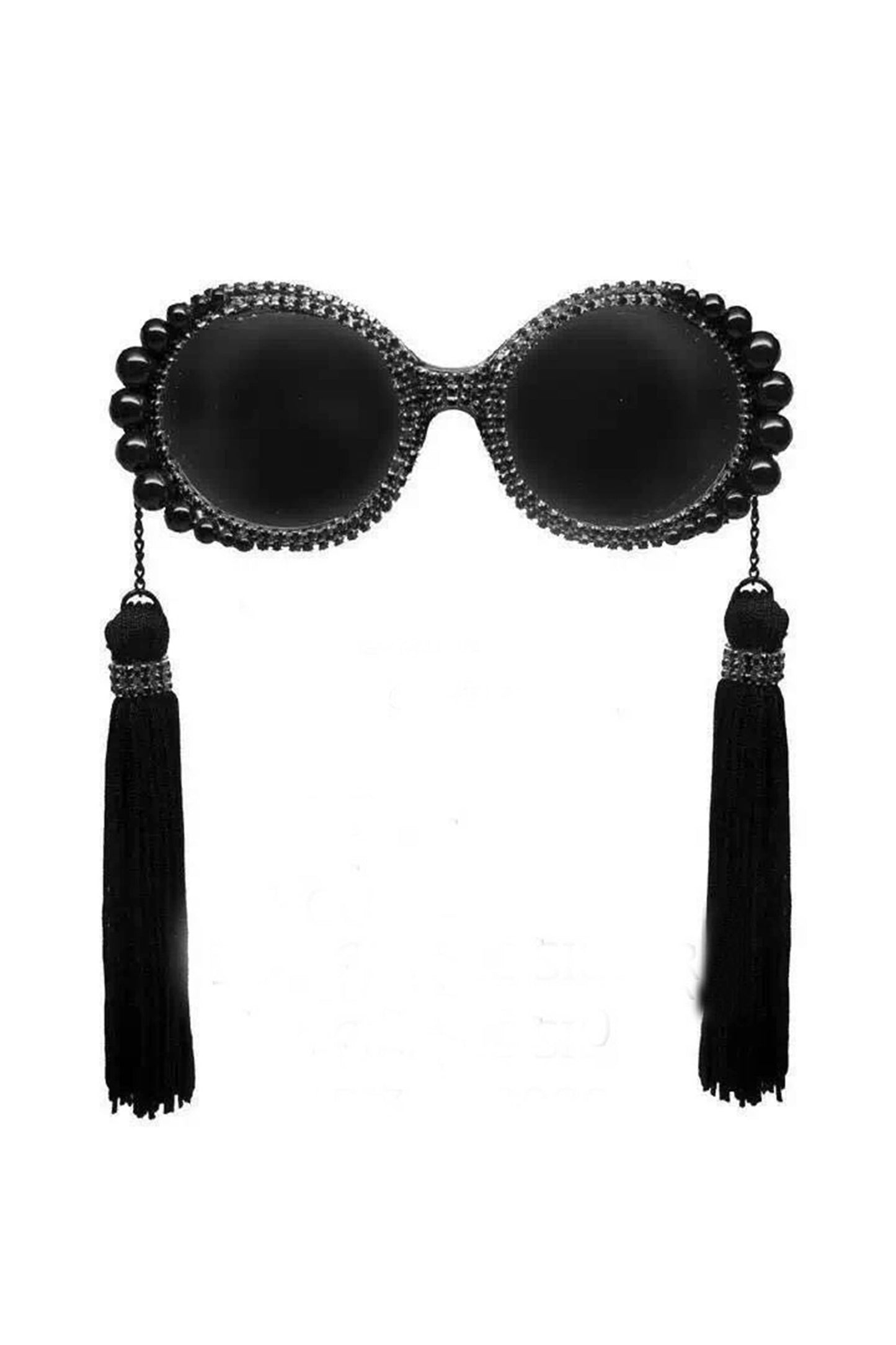 black tassel sunglasses