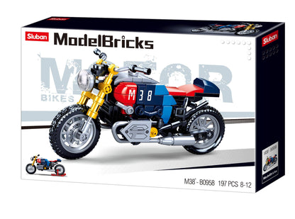 Motorcycle Building Brick Kit