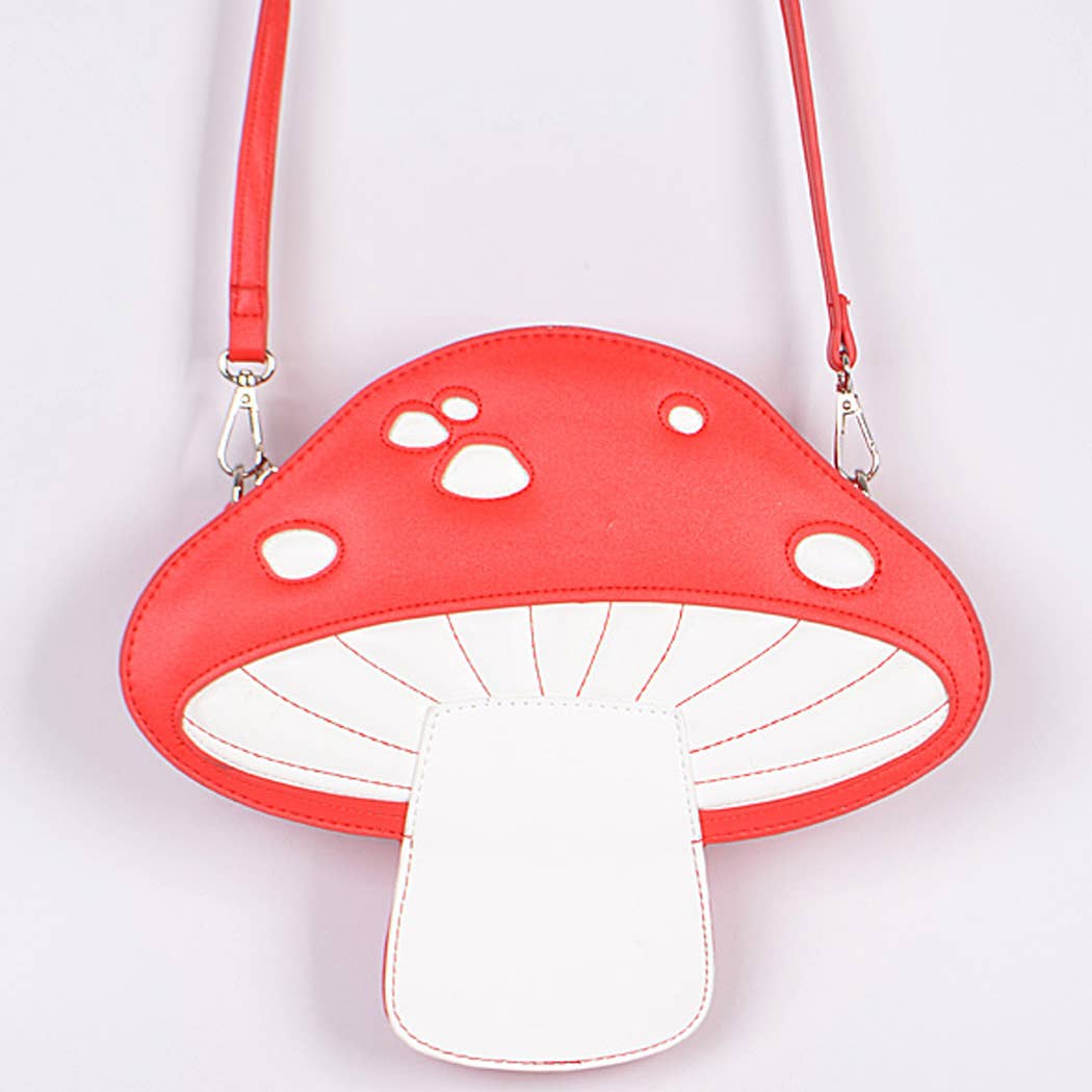 Mushroom Purse Red