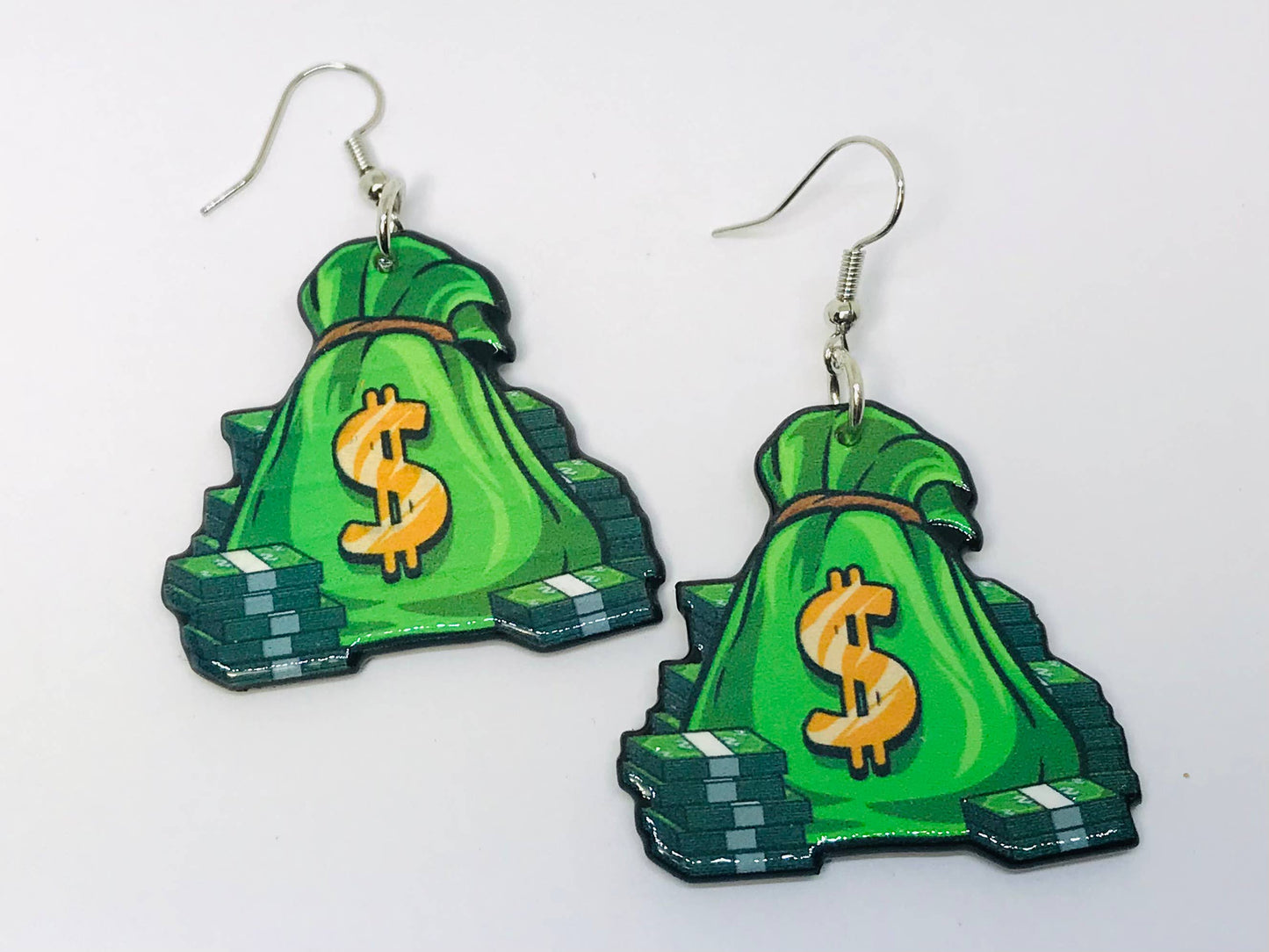 Money Bag Earrings