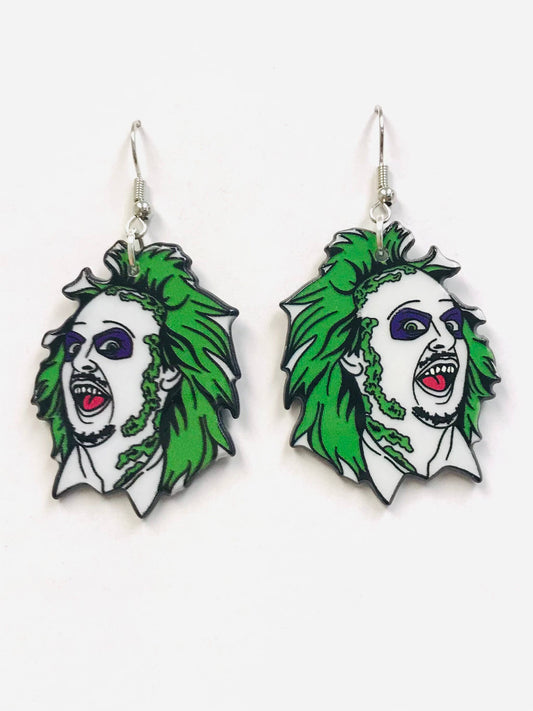 beetlejuice earrings halloween