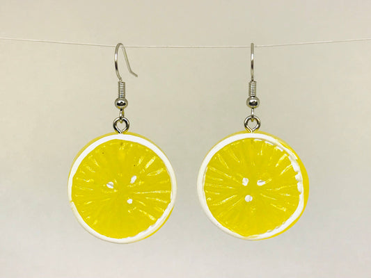 Lemon Slice Earrings