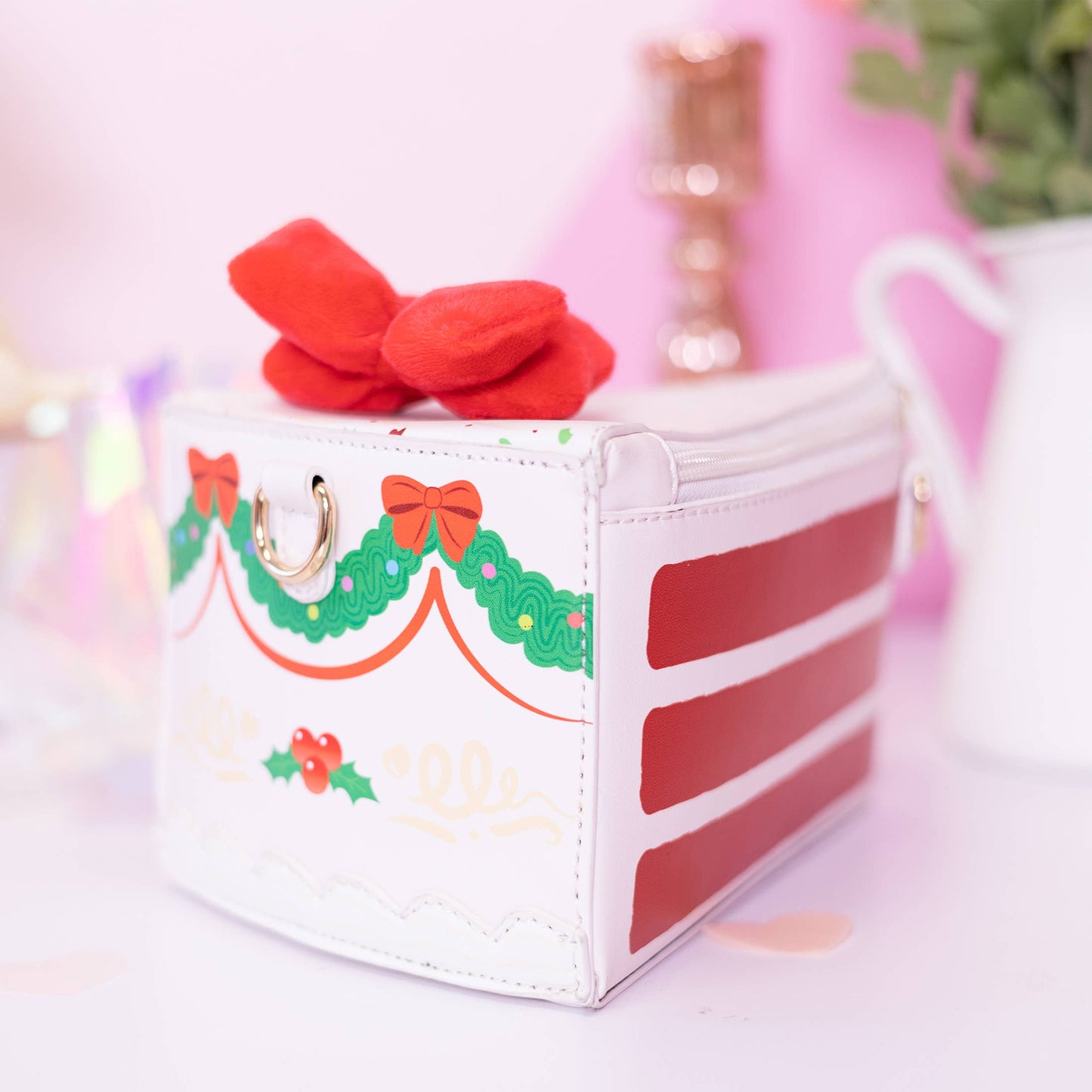 Piece of Cake Christmas Purse Back