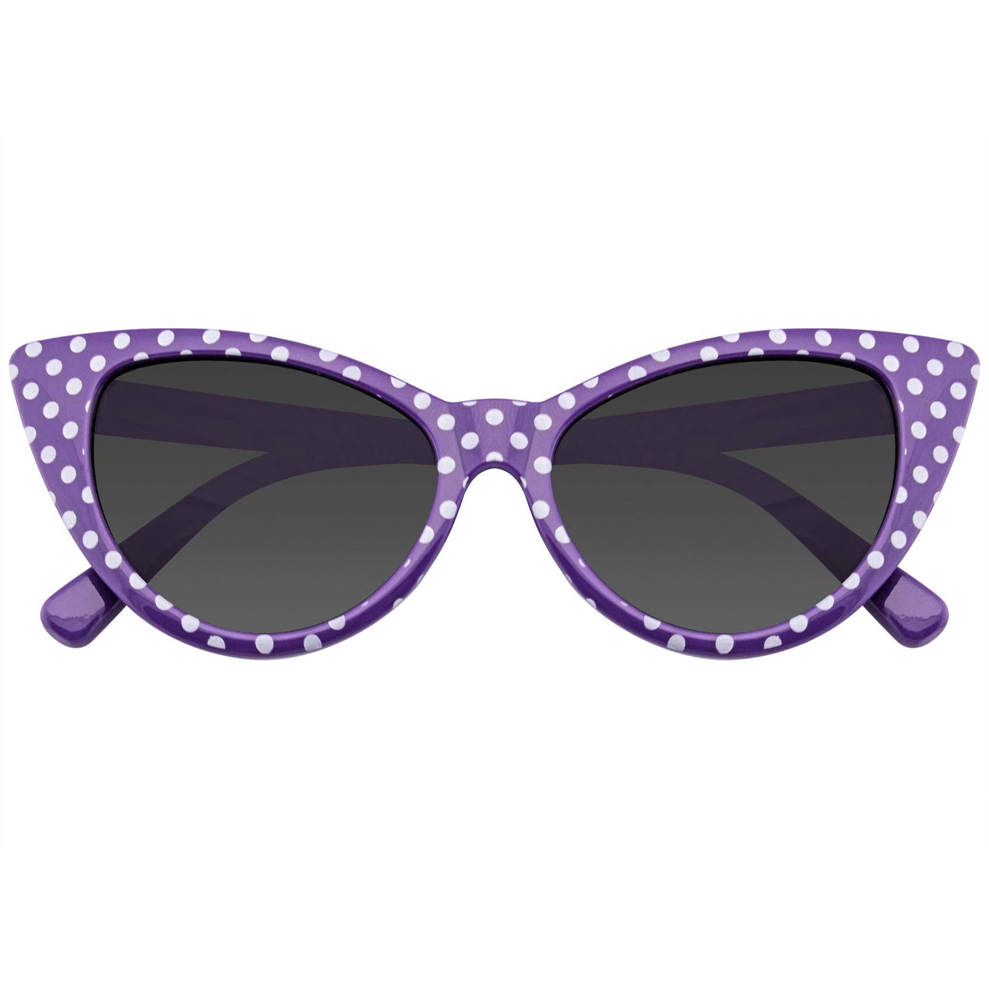 Rockabilly Polka Dot Cat Eye Sunglasses