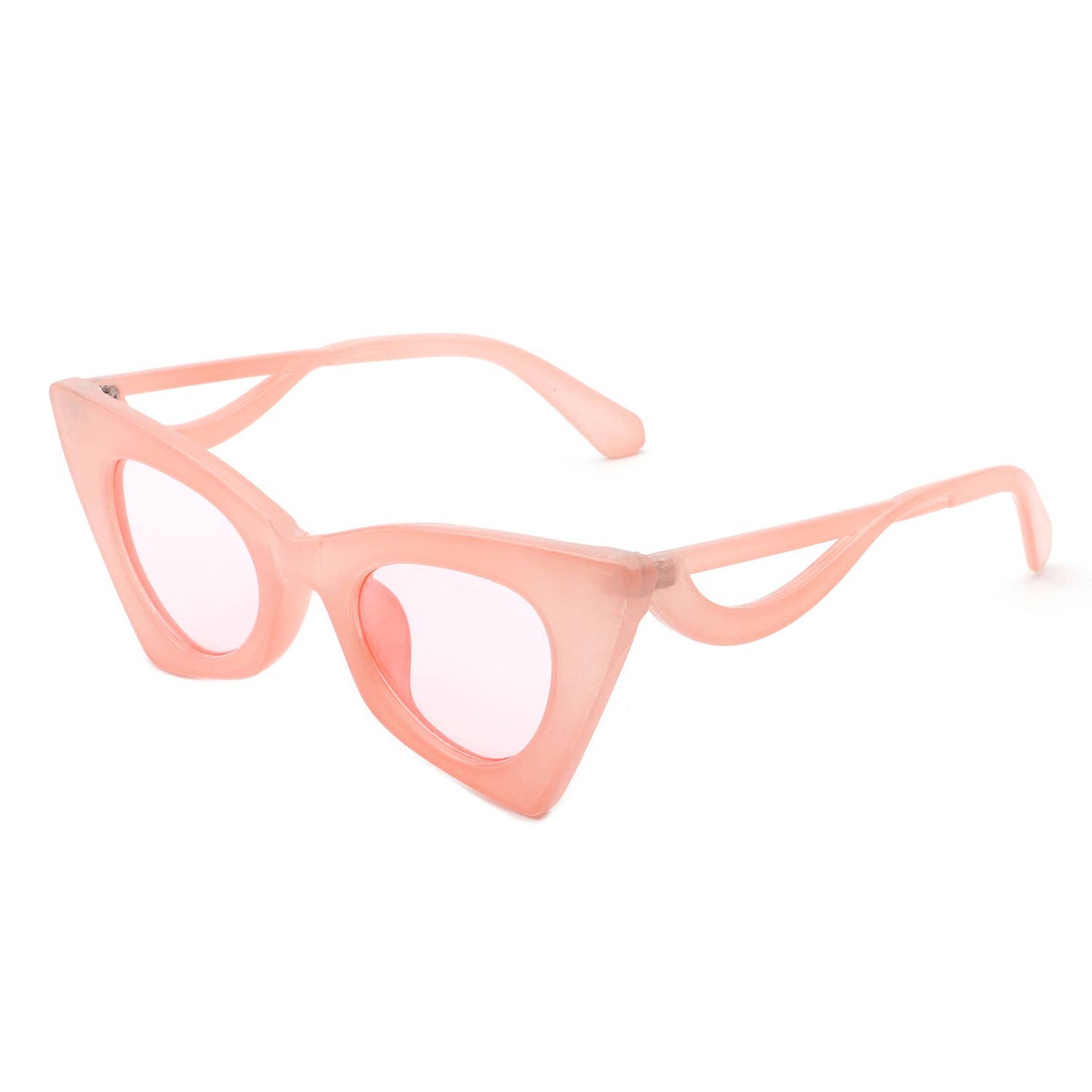 Retro High Pointed Vintage Fashion Cat Eye Sunglasses