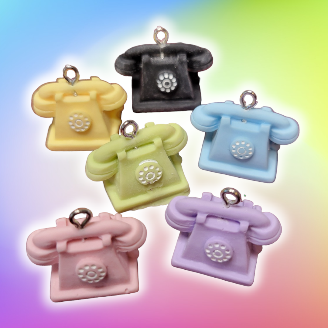 Retro Telephone Earrings All Colors