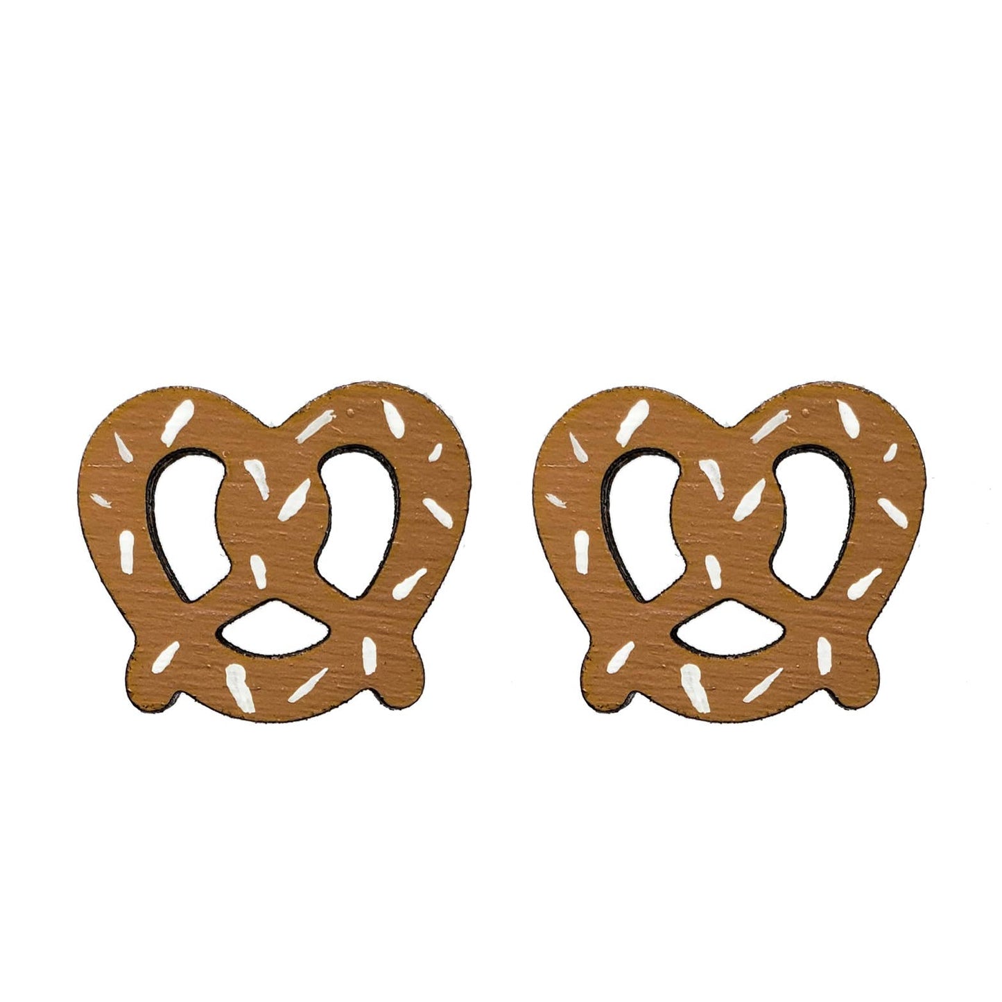 Pretzel Stud Earrings