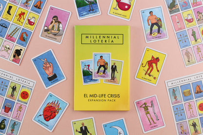 Millennial Lotería: El Midlife Crisis Expansion Pack