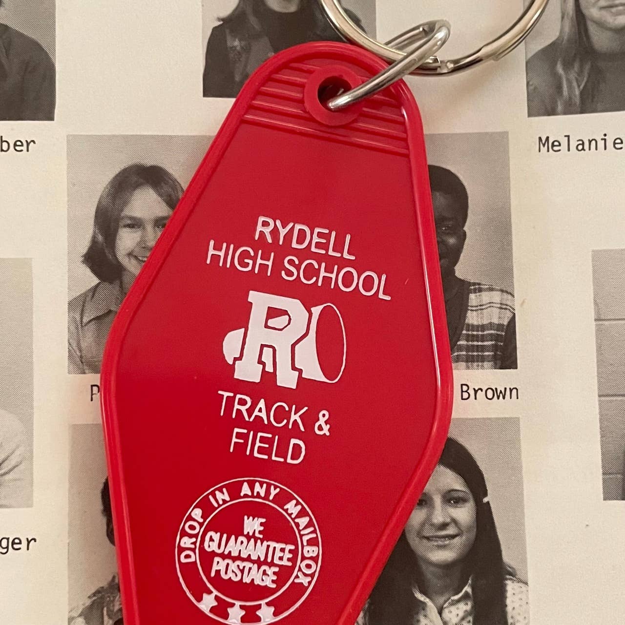 Rydell High School Motel Keychain