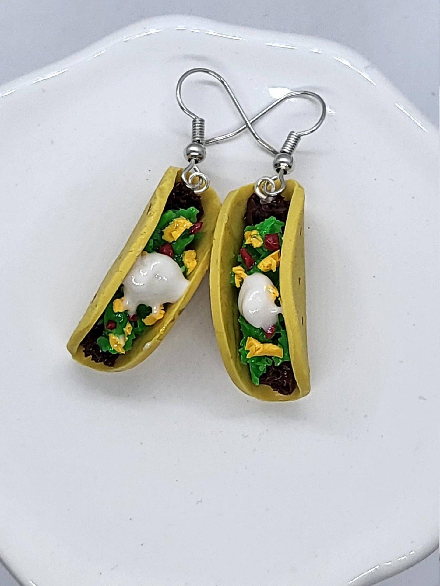 Taco Earrings