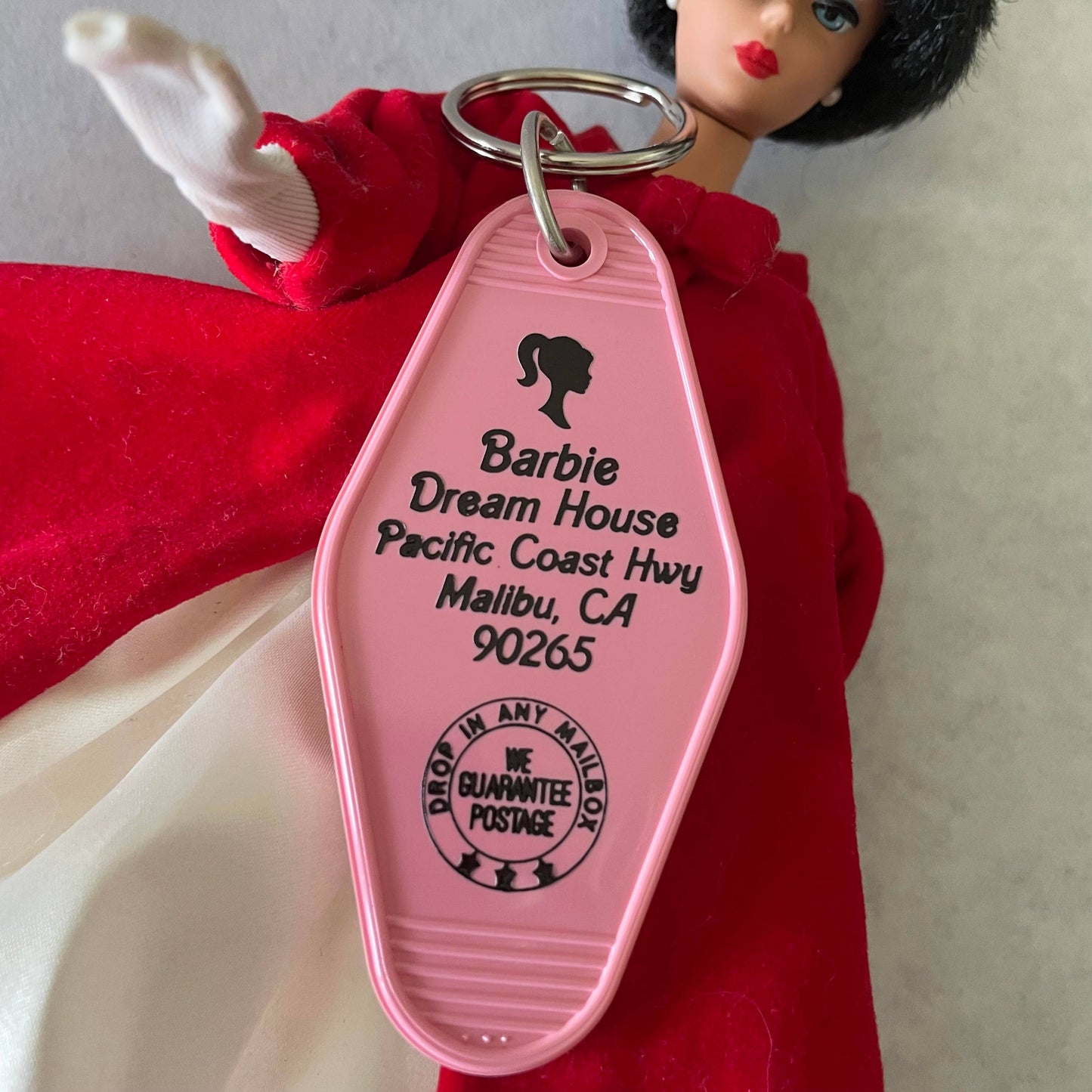 Barbie Dream House Motel Keychain